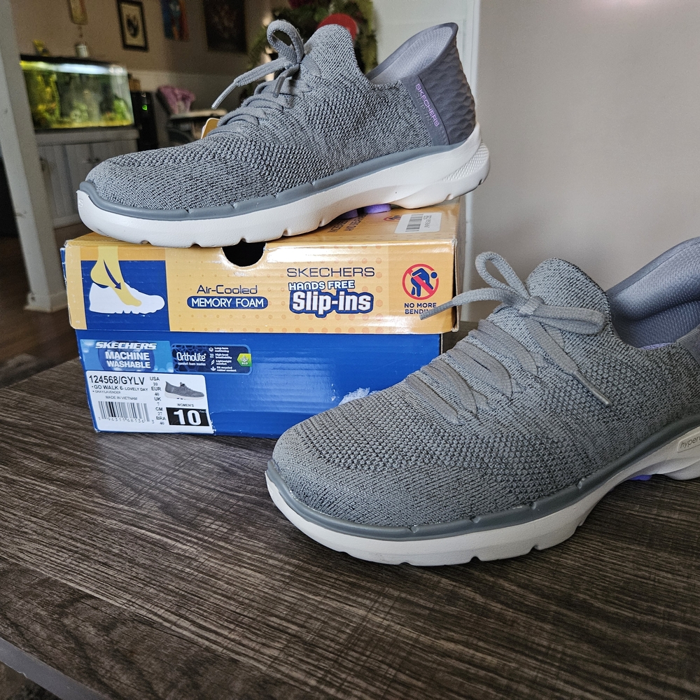 Skechers Gray Slip-Ins Sneakers